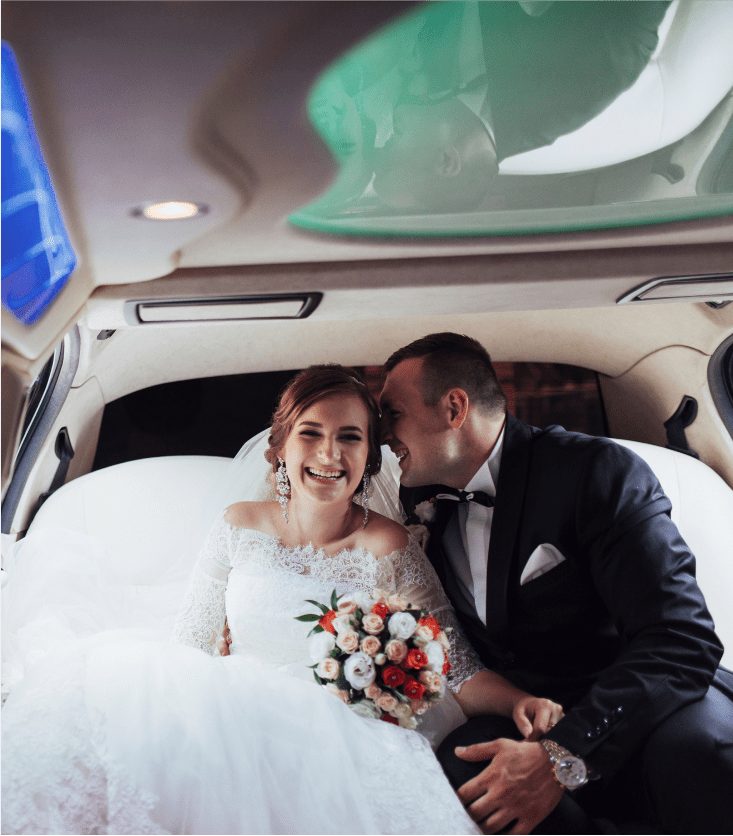 Indianapolis wedding party bus transportation