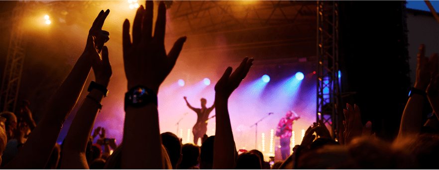 Luxury concert shuttle Indianapolis party bus