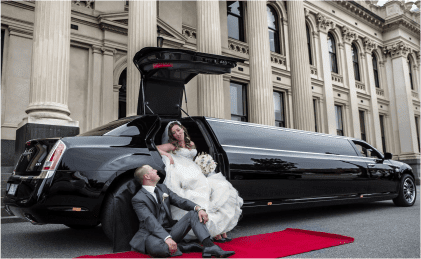 Indianapolis wedding party bus rental