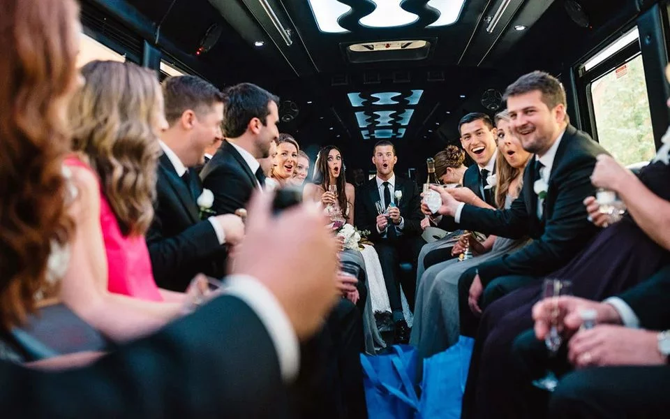party bus vs limo for events
