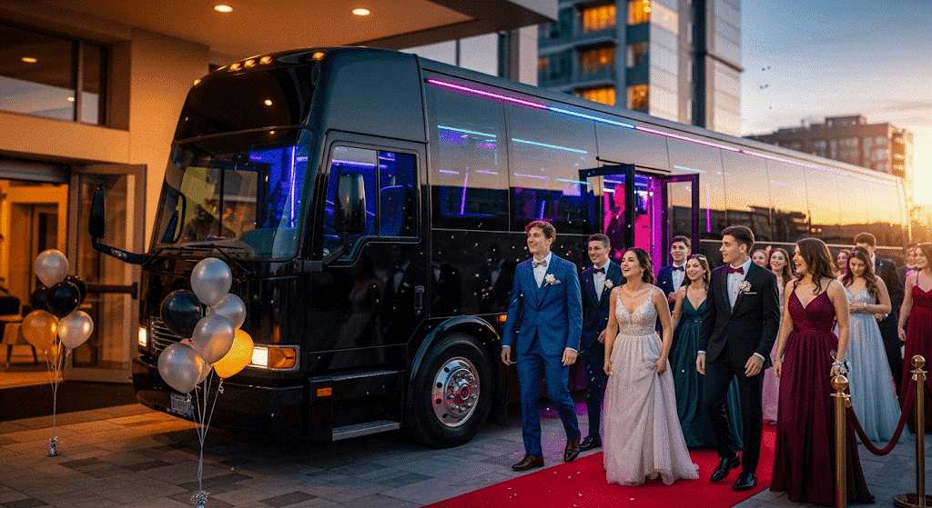 Prom Party Bus Rental