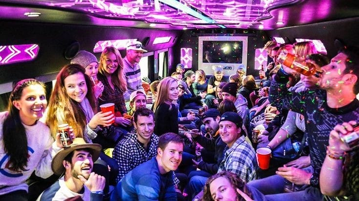 Corporate Party Bus Rental