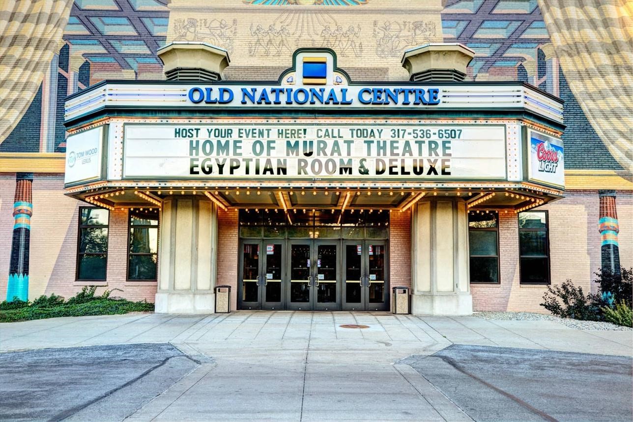 Historic architecture of the Old National Centre building.